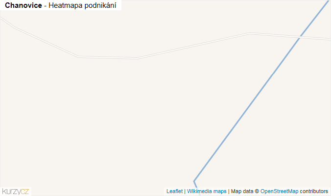 Mapa Chanovice - Firmy v obci.