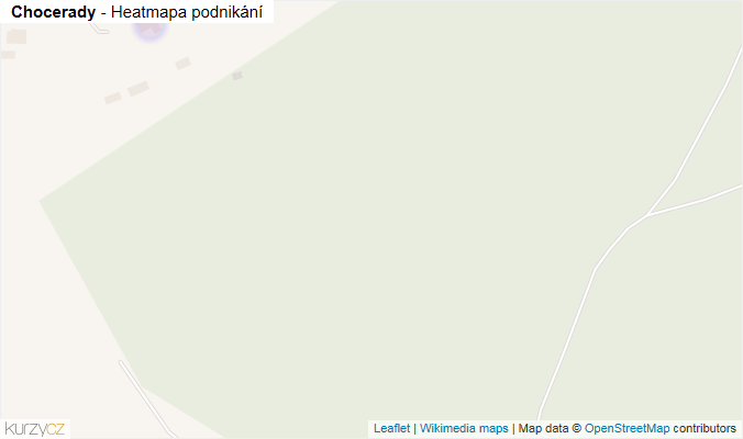 Mapa Chocerady - Firmy v obci.