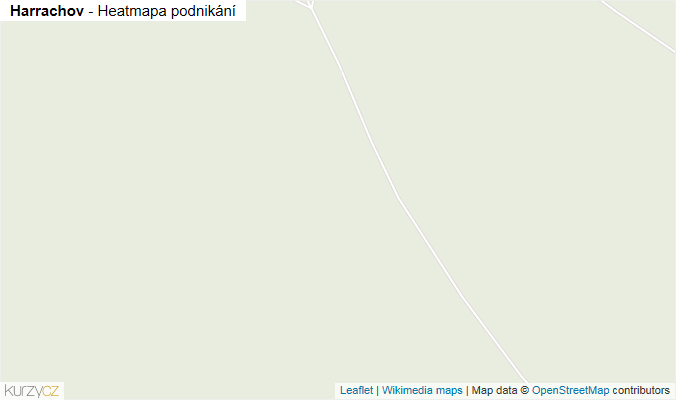 Mapa Harrachov - Firmy v obci.