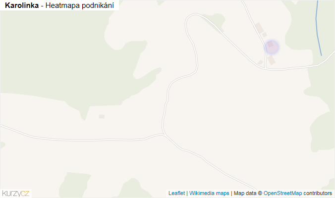Mapa Karolinka - Firmy v obci.