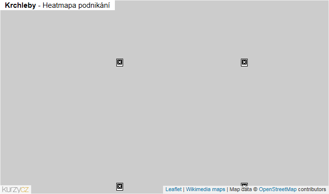Mapa Krchleby - Firmy v obci.