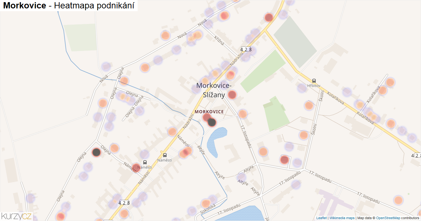 morkovice mapa Morkovice   mapy | Kurzy.cz