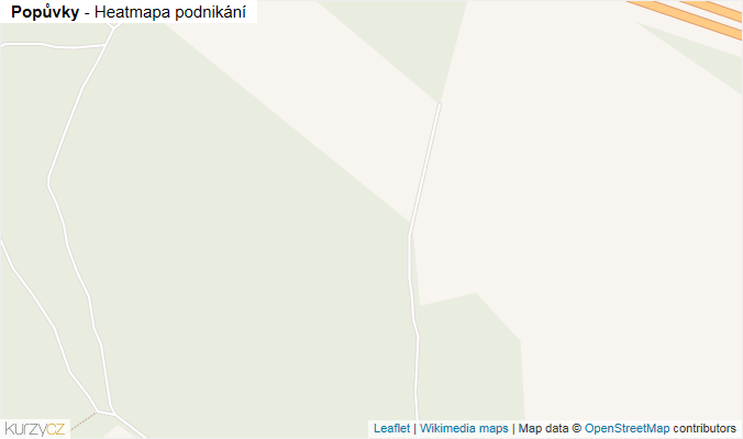 Mapa Popůvky - Firmy v obci.