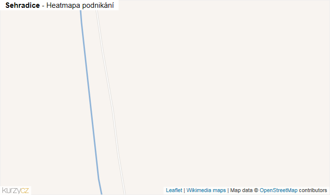 Mapa Sehradice - Firmy v obci.