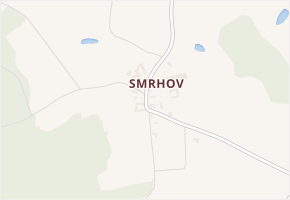 Smrhov v obci Soběnov - mapa části obce