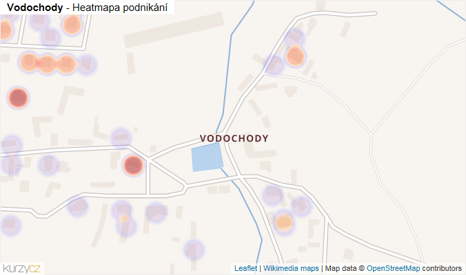 vodochody mapa Vodochody, část obce v obci Straškov Vodochody   Města a obce 