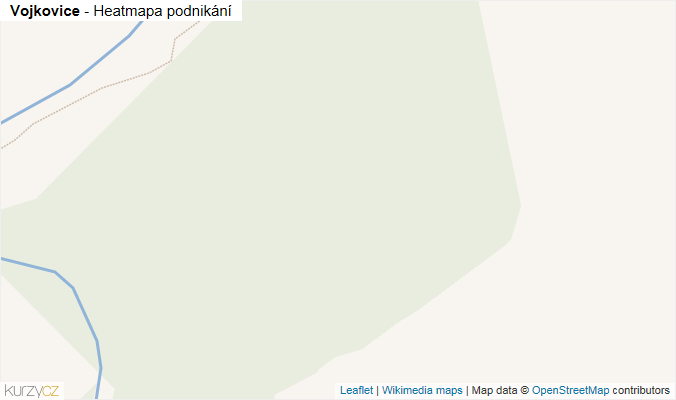 Mapa Vojkovice - Firmy v obci.