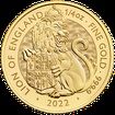 Zlatá mince Lion of England 1/4 Oz 2022 (Tudor Beasts)
