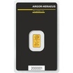 Argor Heraeus SA 1 gram - Investiční zlatý slitek