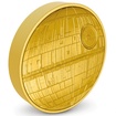 5 oz zlatá mince STAR WARS - Hvězda smrti 2022 PROOF - New Zealand Mint