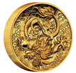 The Perth Mint 2 oz zlatá mince Čínské mýty a legendy - Drak 2021 PROOF, High Relief - Perth Mint