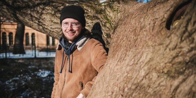 Foto: Martin Indruch Tomáš Mitvalský z fakulty sociálních studií.