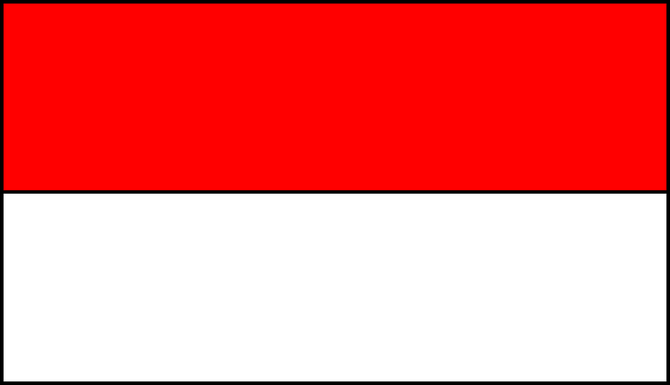 vlajka Indonesie