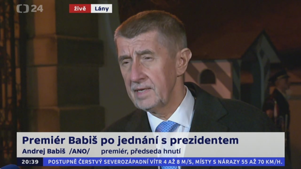 Babiš a Zeman jednali v Lánech. (video) | Kurzy.cz